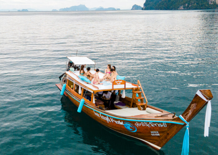 Luxury Longtail boat Krabi