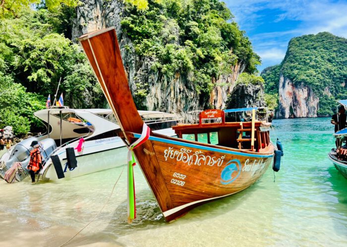 Luxury Longtail boat Krabi