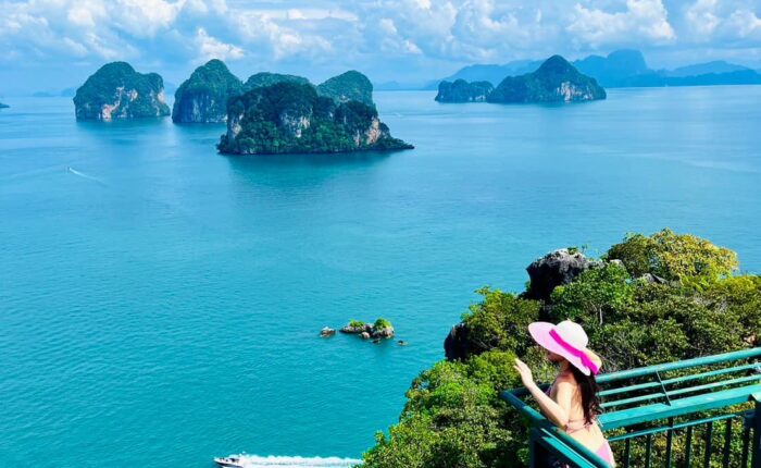 viewpoint Hong Island Krabi Speedboat trip Sea Eagle Tour