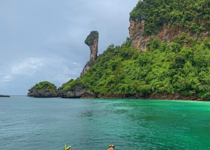 Chicken Island snorkeling 4 Islands speedboat trip Krabi Sea Eagle Tour